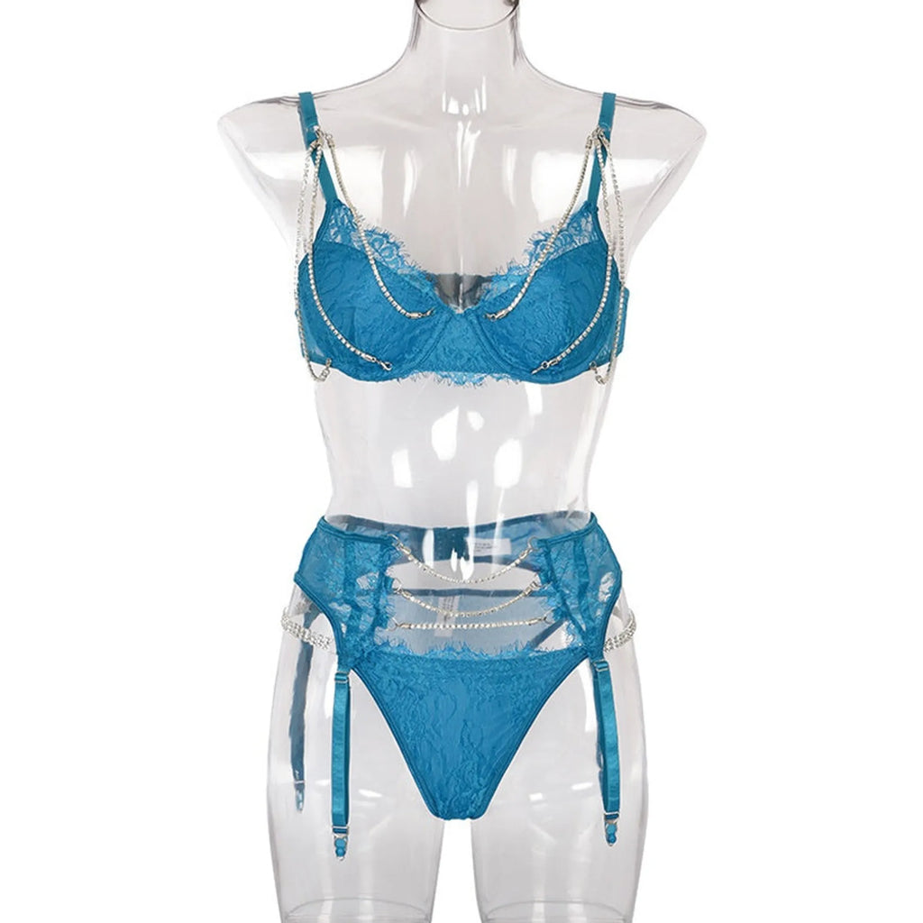 The Sapphire Diamond Set (3 Piece Set)