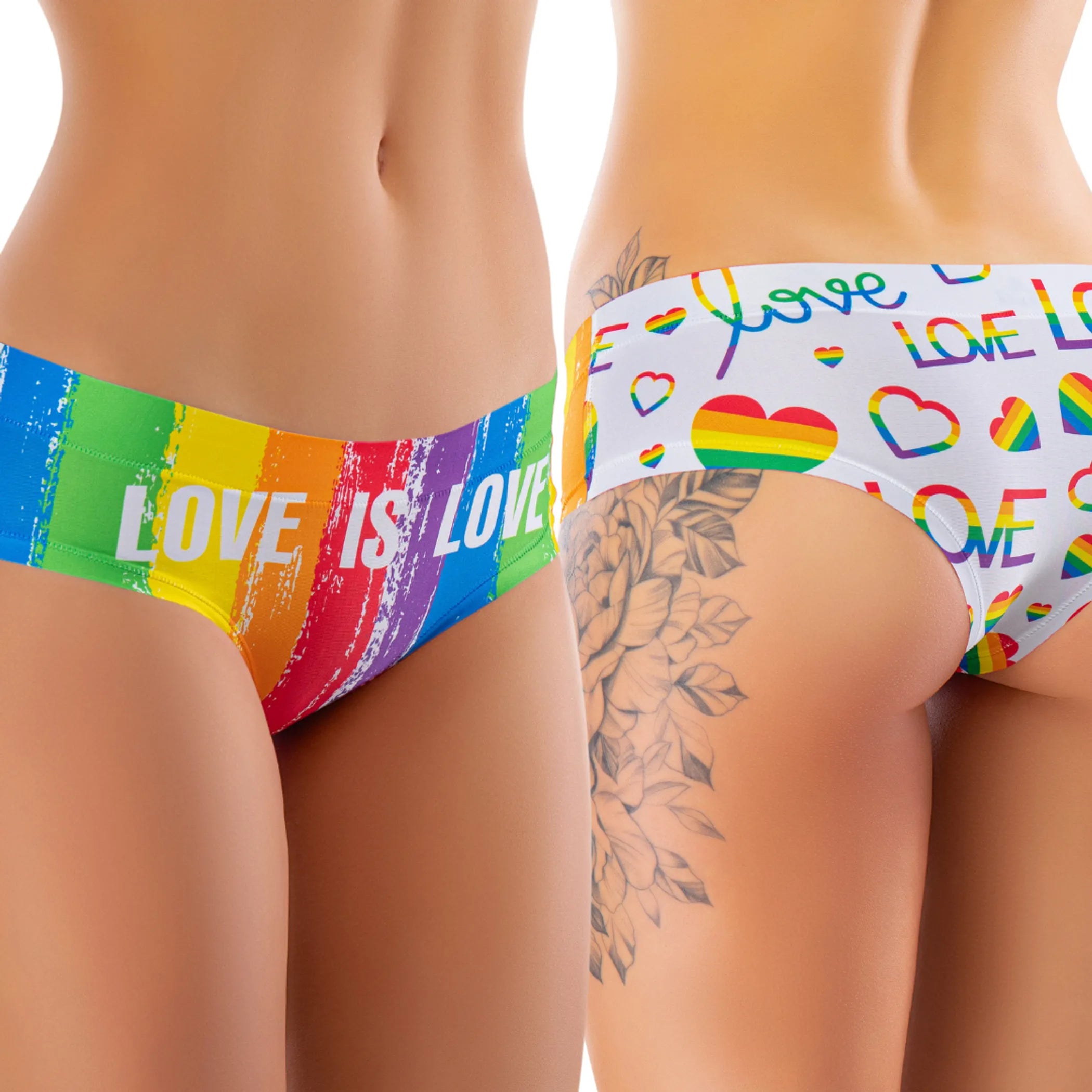 Pride Collection: Rainbow Love Panty