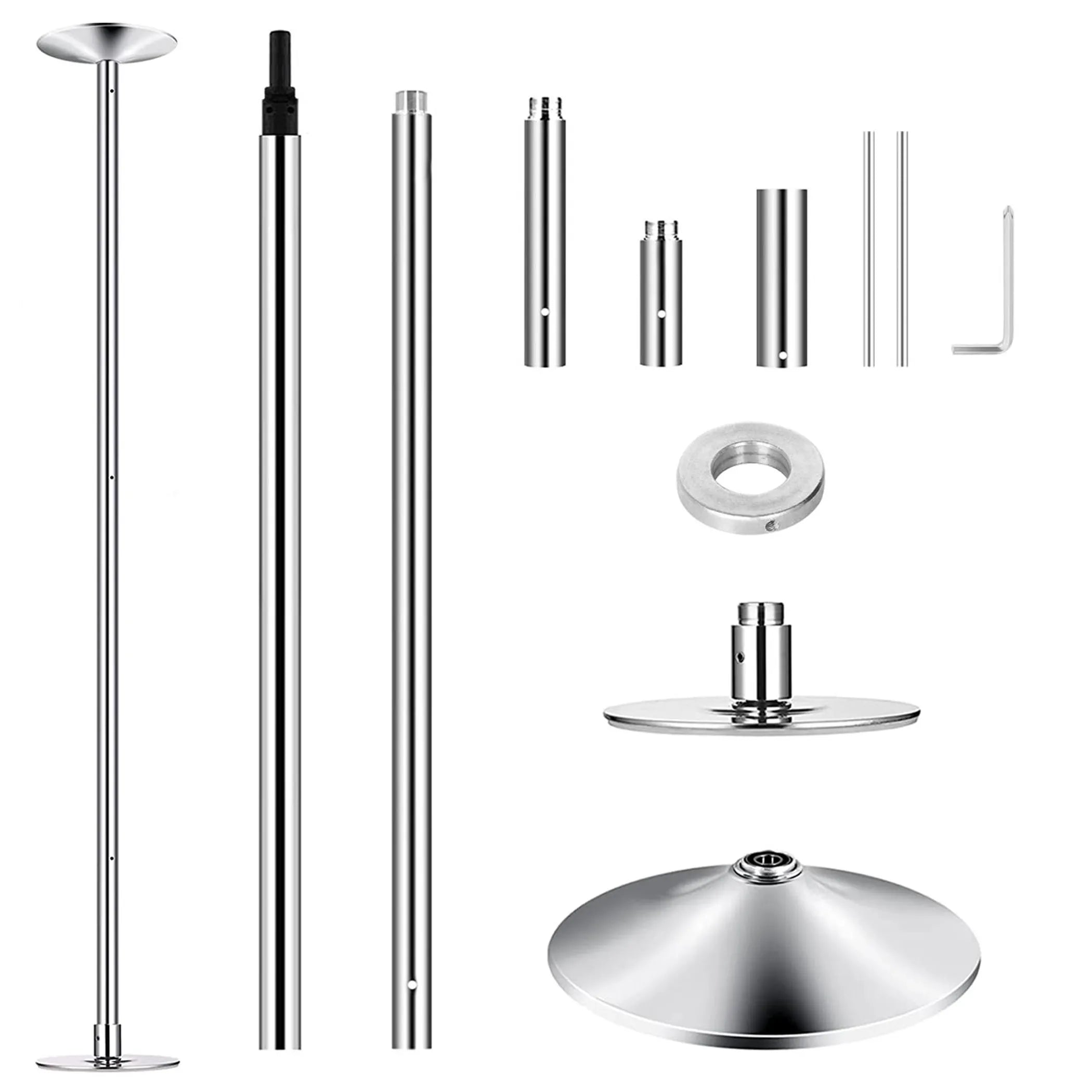 Dance Pole 45mm Spinning Static Dancing Pole