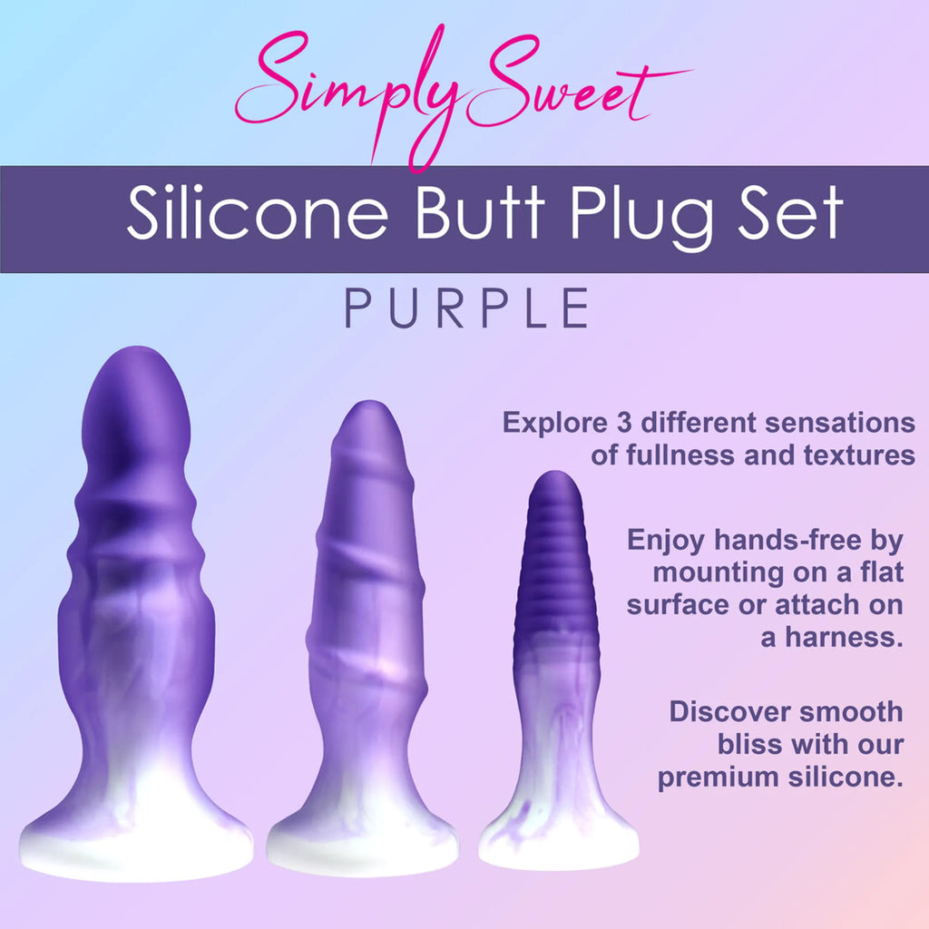 Simply Sweet Plug Set - Purple