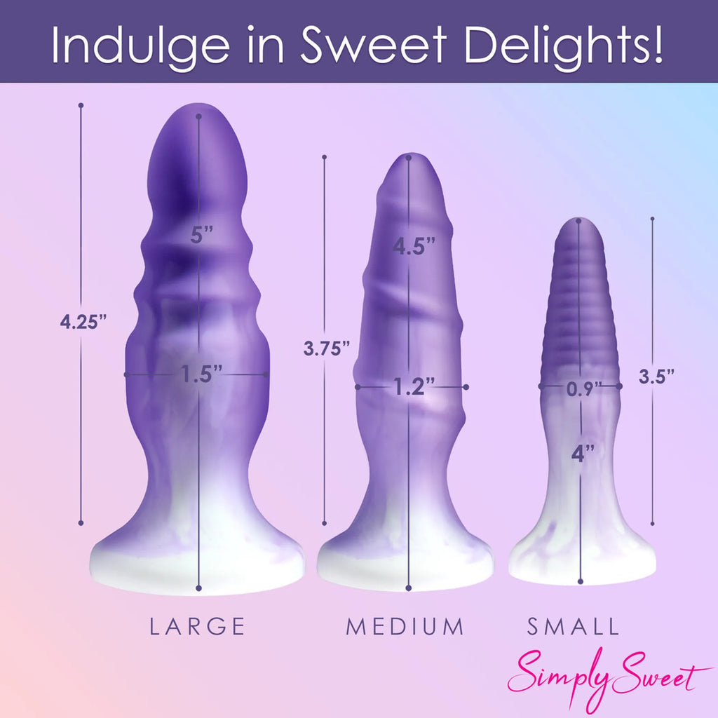 Simply Sweet Plug Set - Purple