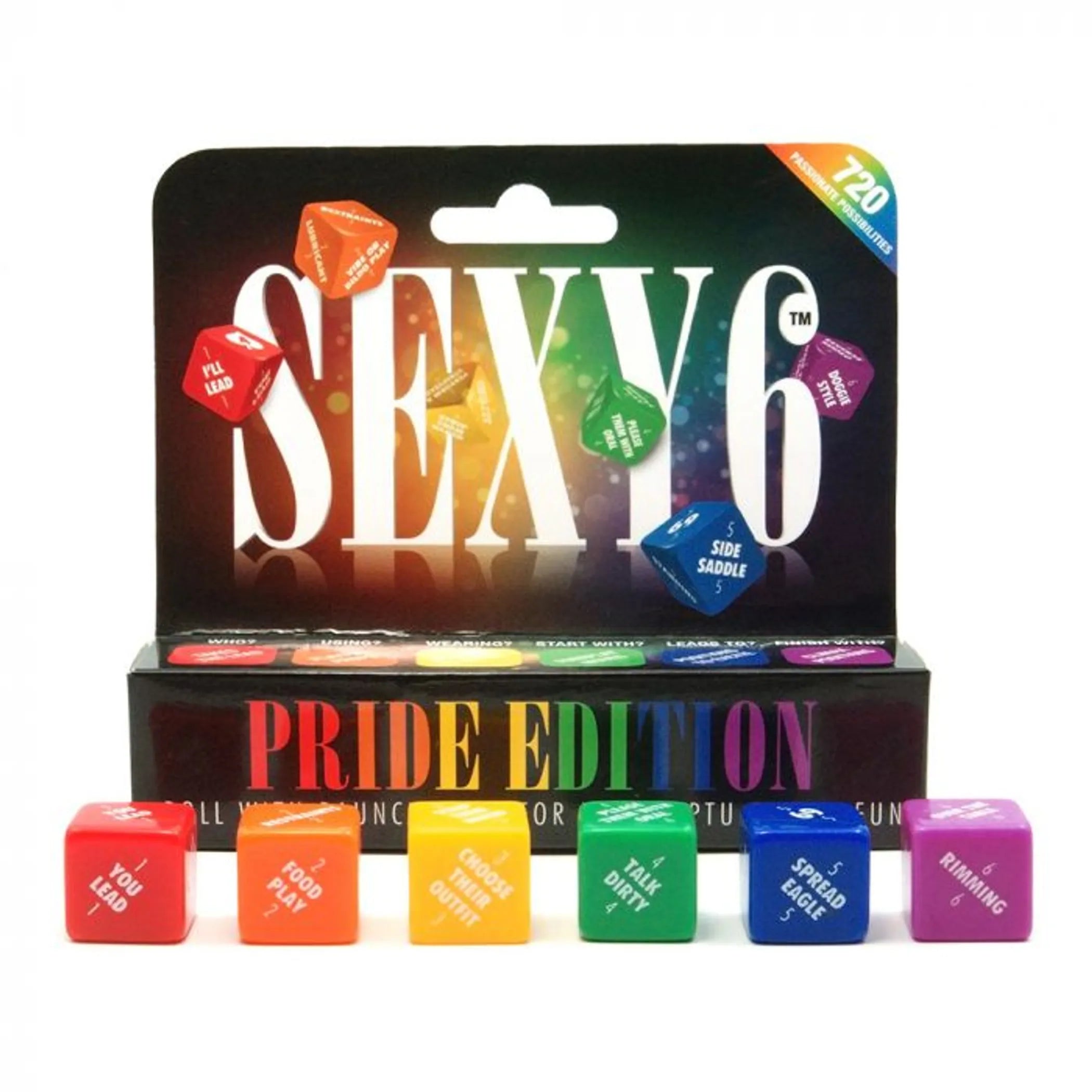 Pride Collection Sexy 6 Dice