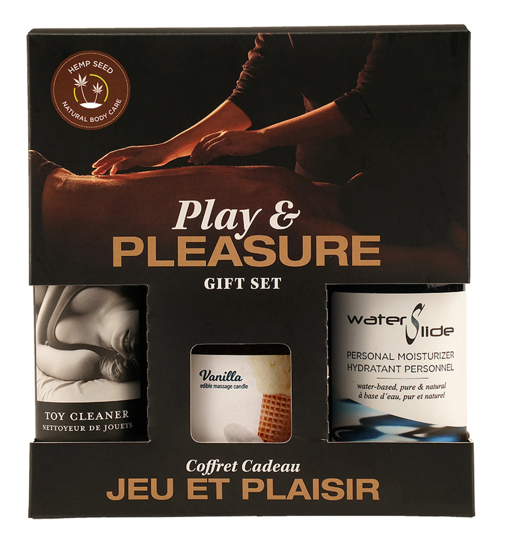 Play & Pleasure Vanilla Collection - CBD Infused