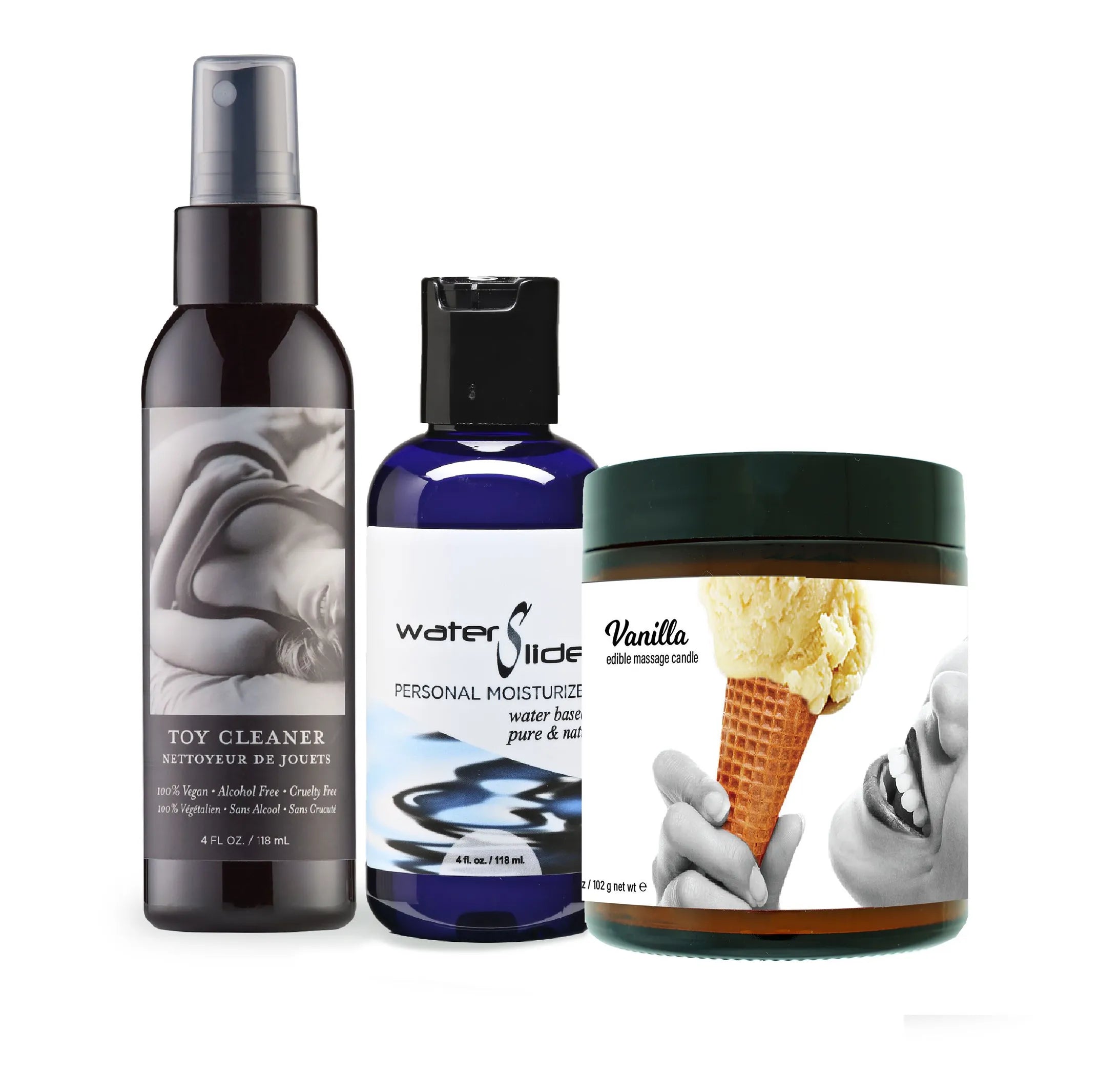 Play & Pleasure Vanilla Collection - CBD Infused