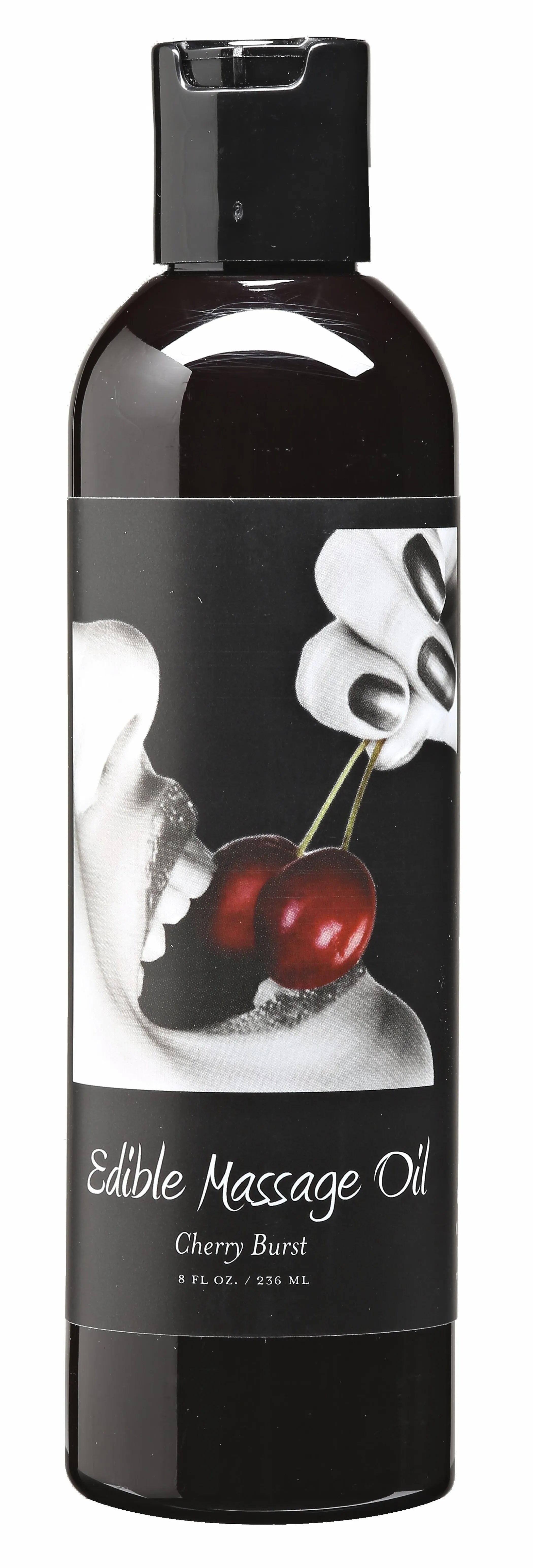 Earthly Body Edible Cherry Massage Oil – 8 oz