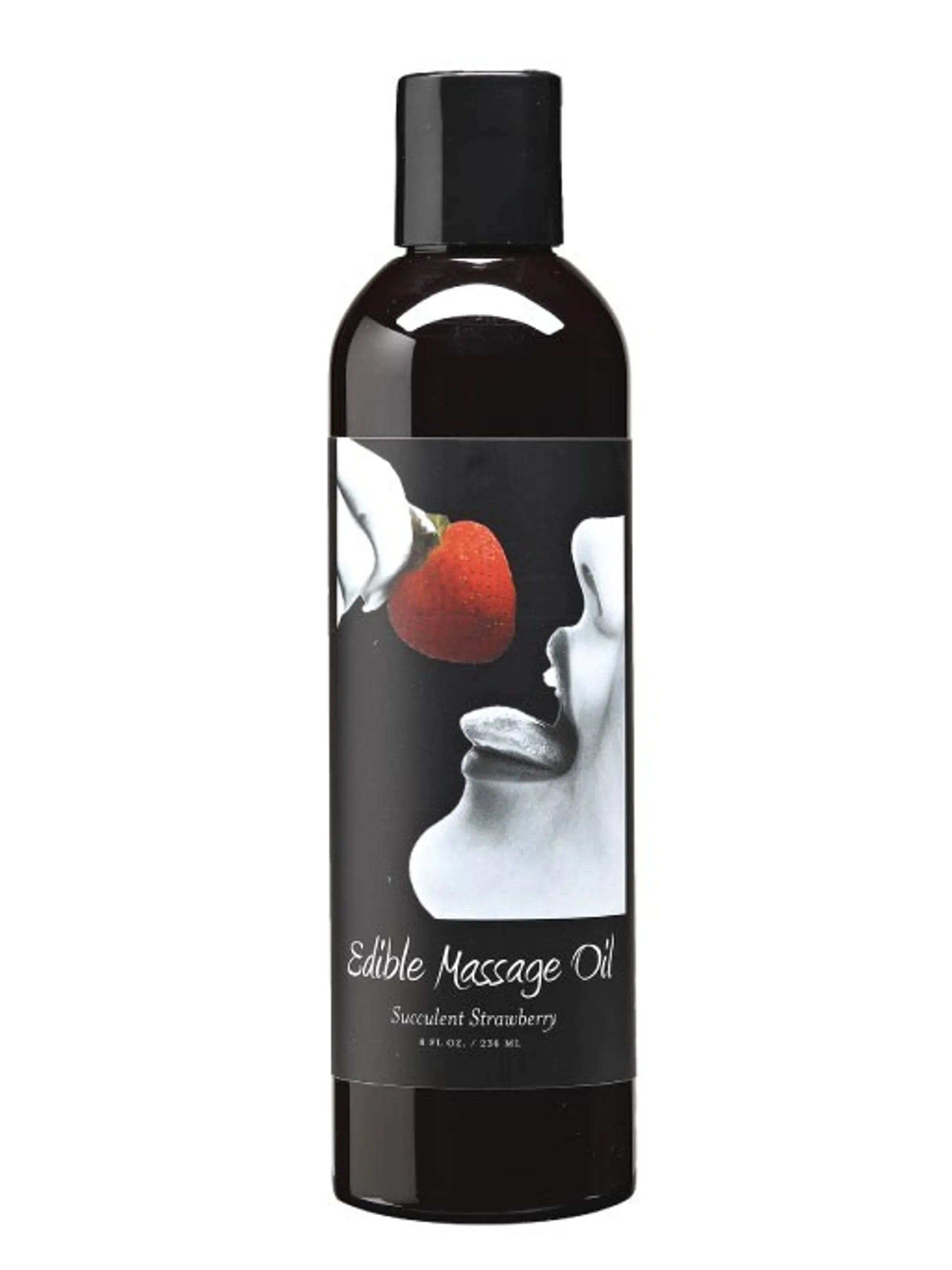 Earthly Body Edible Strawberry Massage Oil – 8 oz