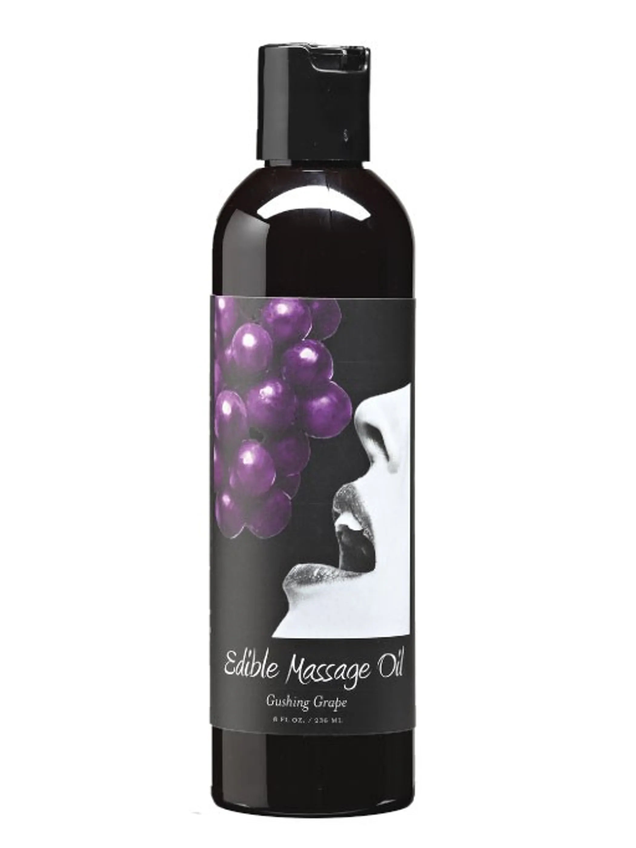 Earthly Body Edible Grape Massage Oil – 8 oz