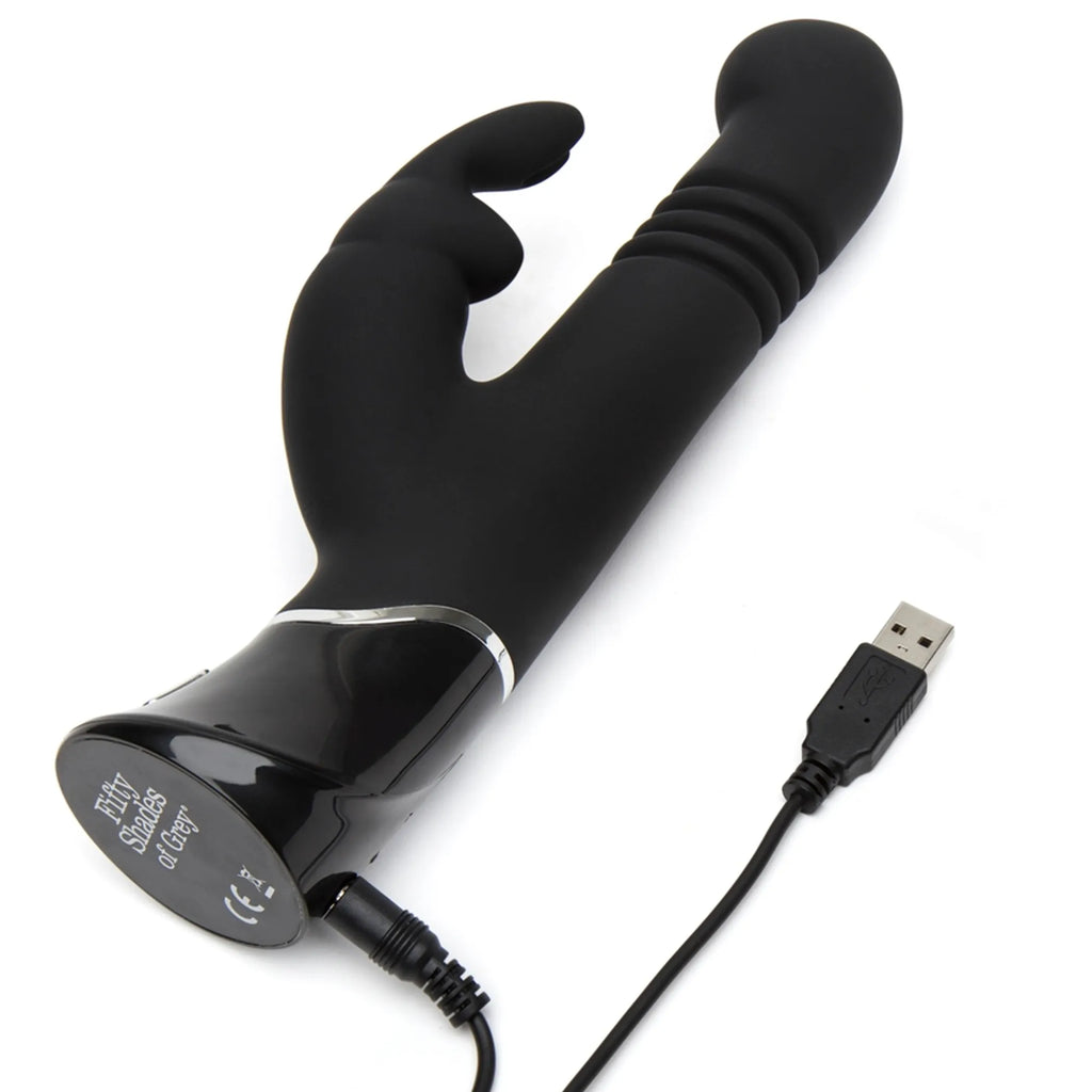 Greedy Girl - Luxury Thrusting Dual Stimualtion Massager