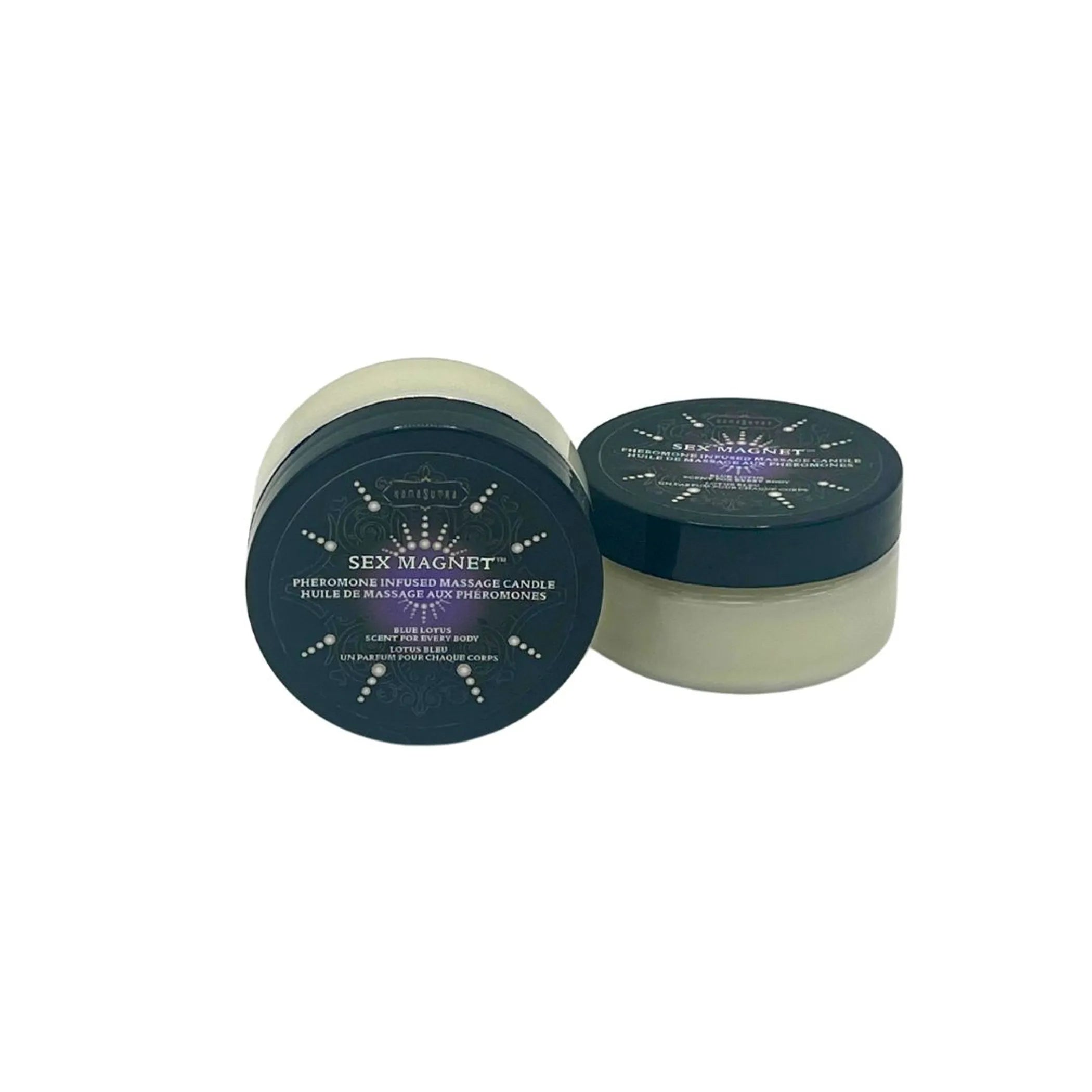 Sex Magnet Massage Candle - Blue Lotus - 1.7oz