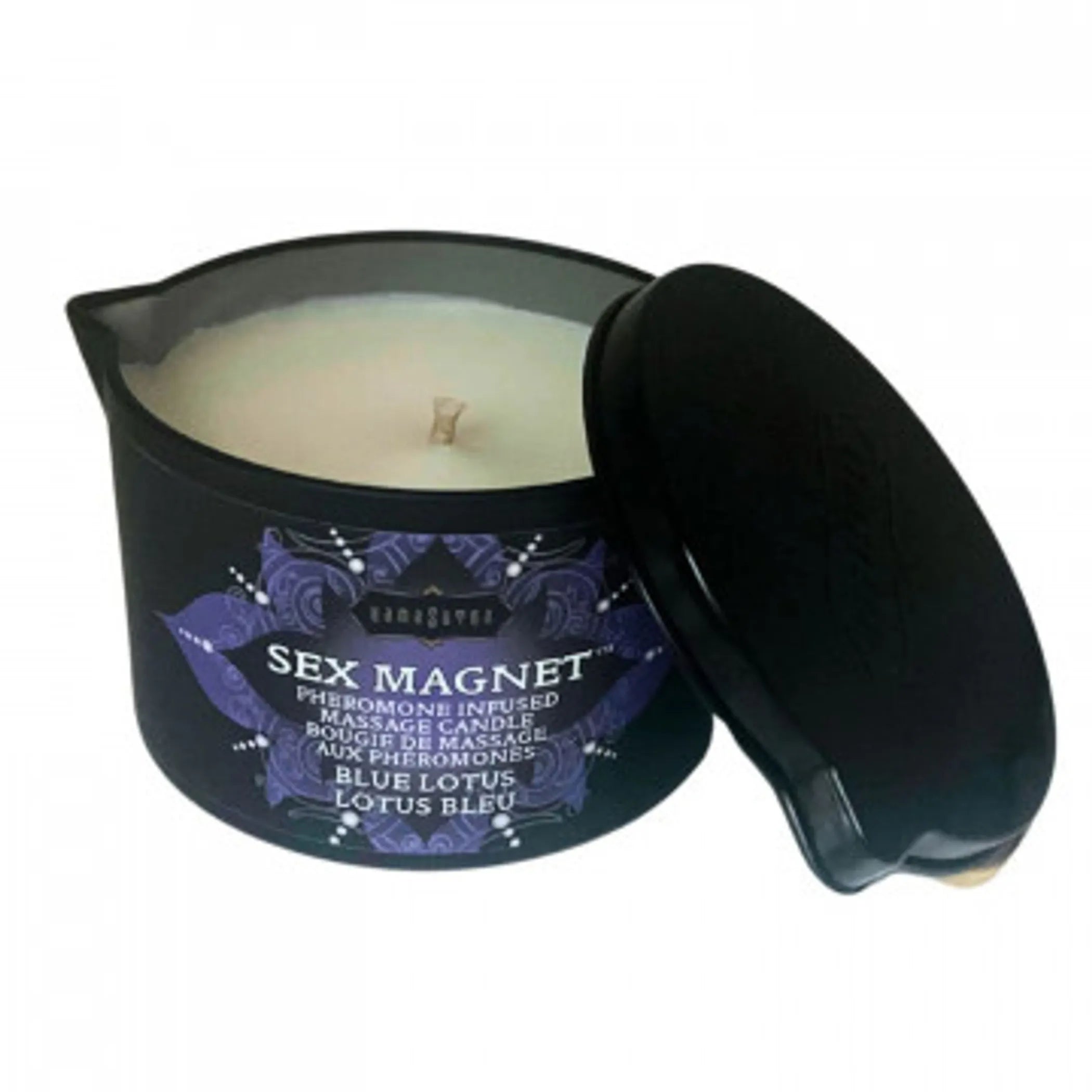 Sex Magnet Massage Candle - Blue Lotus - 6OZ