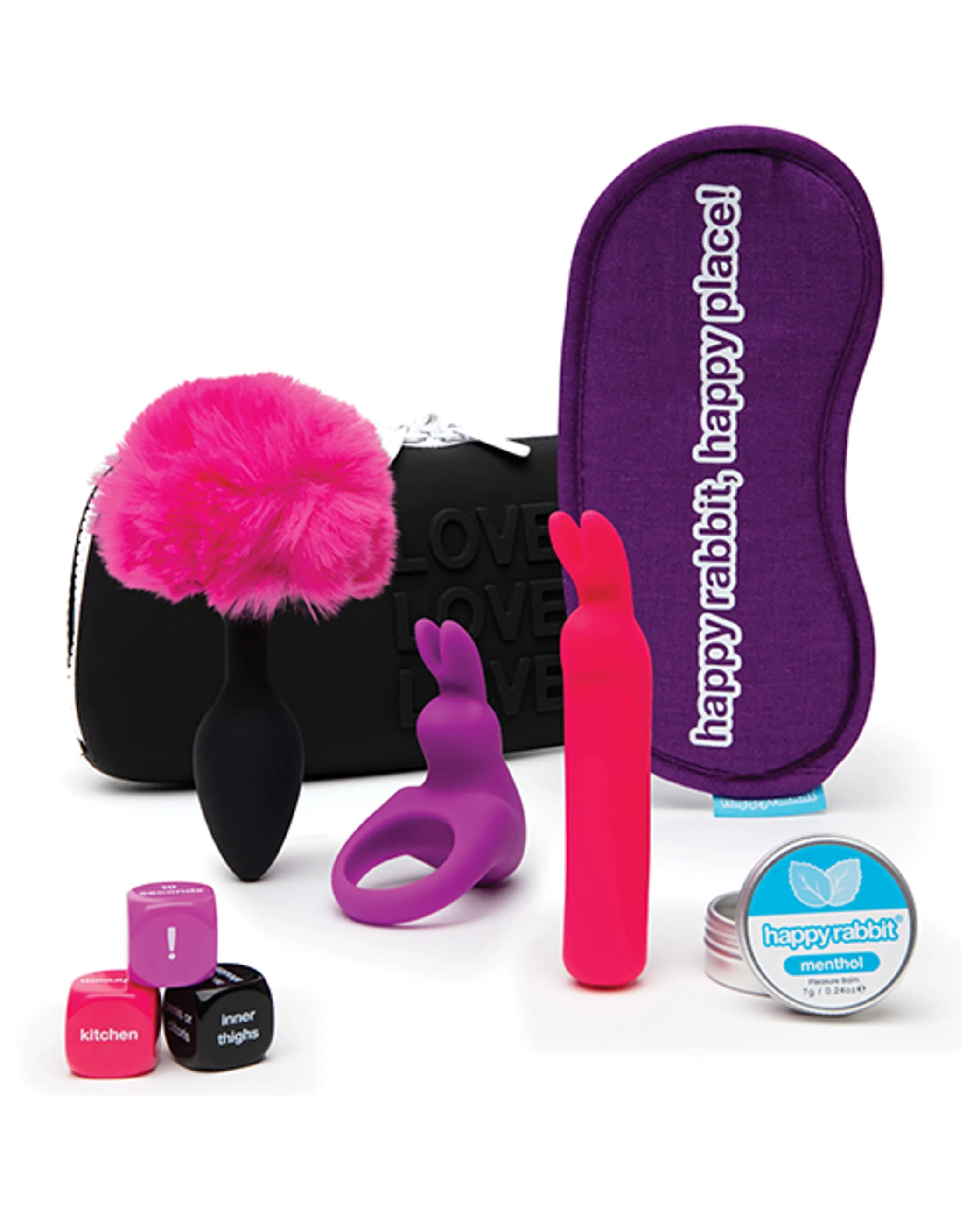Happy Rabbit Couples Pleasure Kit – 7 Piece Date Night Set