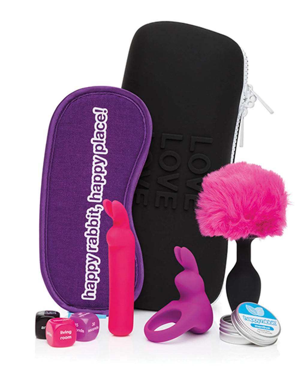 Happy Rabbit Couples Pleasure Kit – 7 Piece Date Night Set