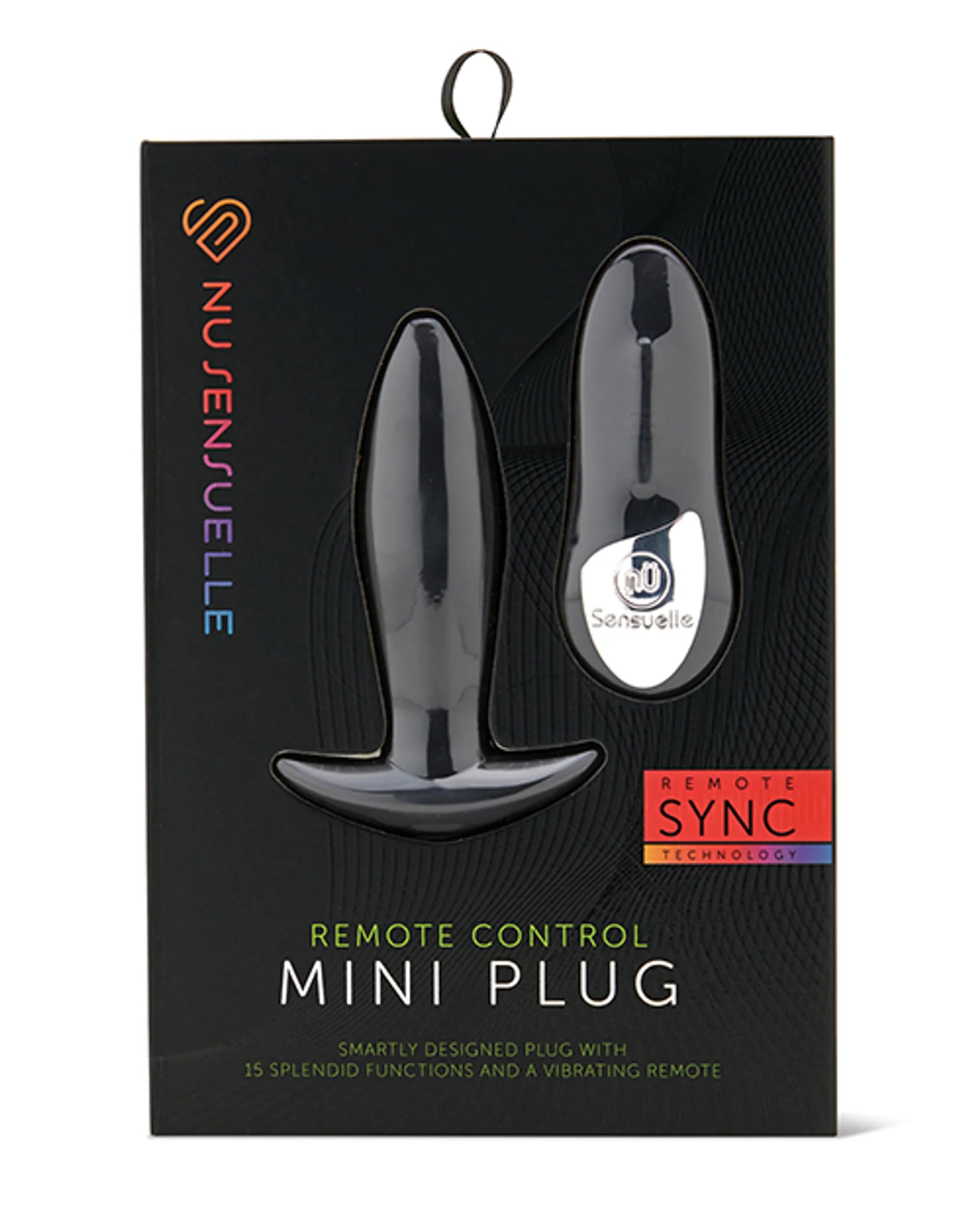 Sensuelle Mini Plug - Black