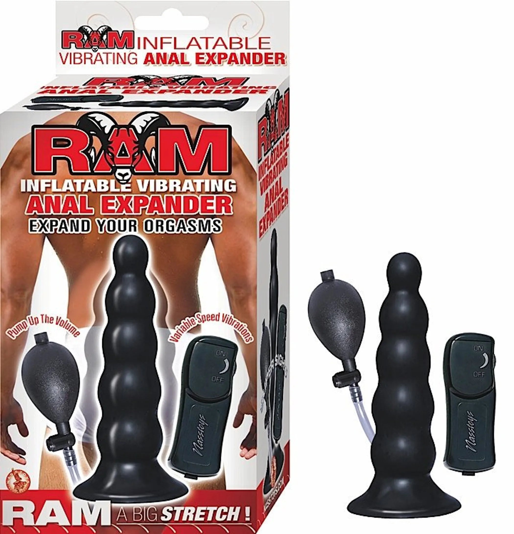 RAM Inflatable Vibrating Expander Plug