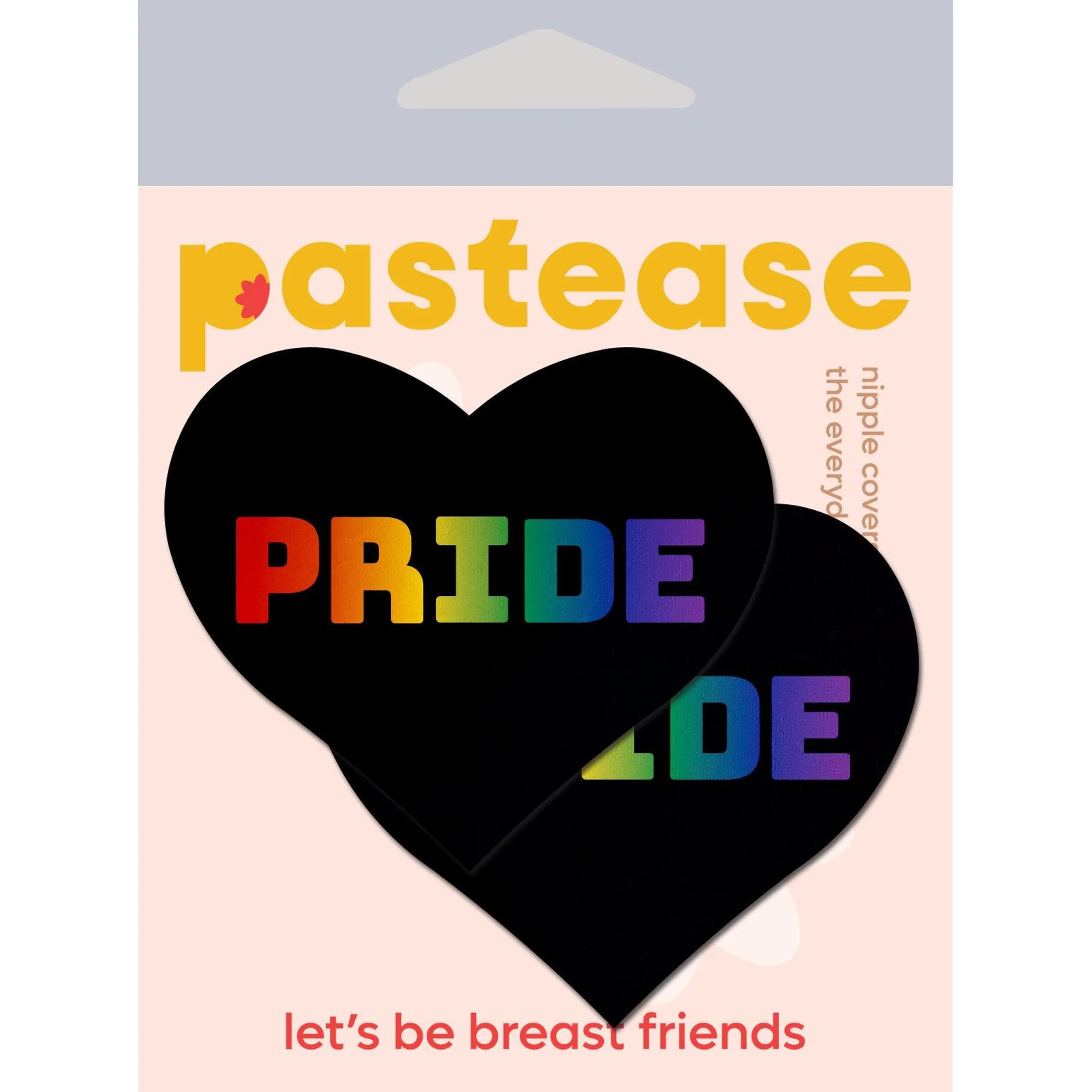 Pride Collection: Black Heart Pasties