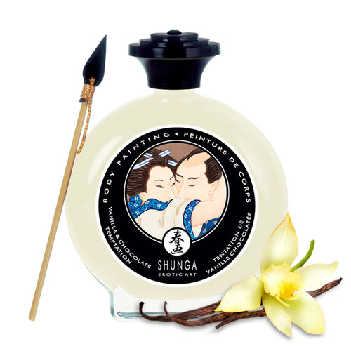 Edible Body Paint – White Chocolate & Vanilla Temptation - 3.5oz