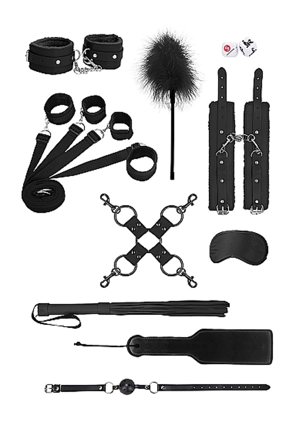 Supreme Bed Bindings Restraint Kit - Black