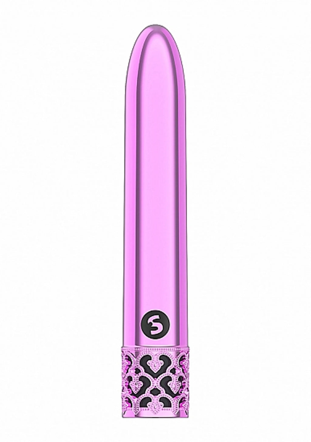 Royal Gems Shiny Pink Bullet Massager