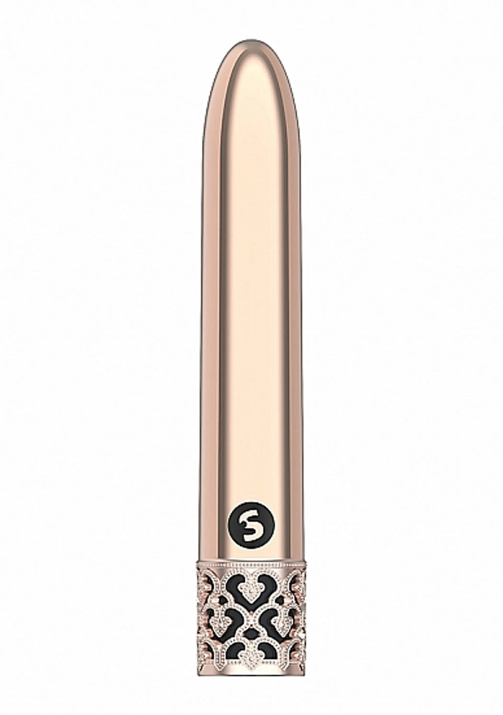 Royal Gems Shiny Rose Bullet Massager