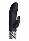 Royal Gems Dazzling Black Rabbit Massager