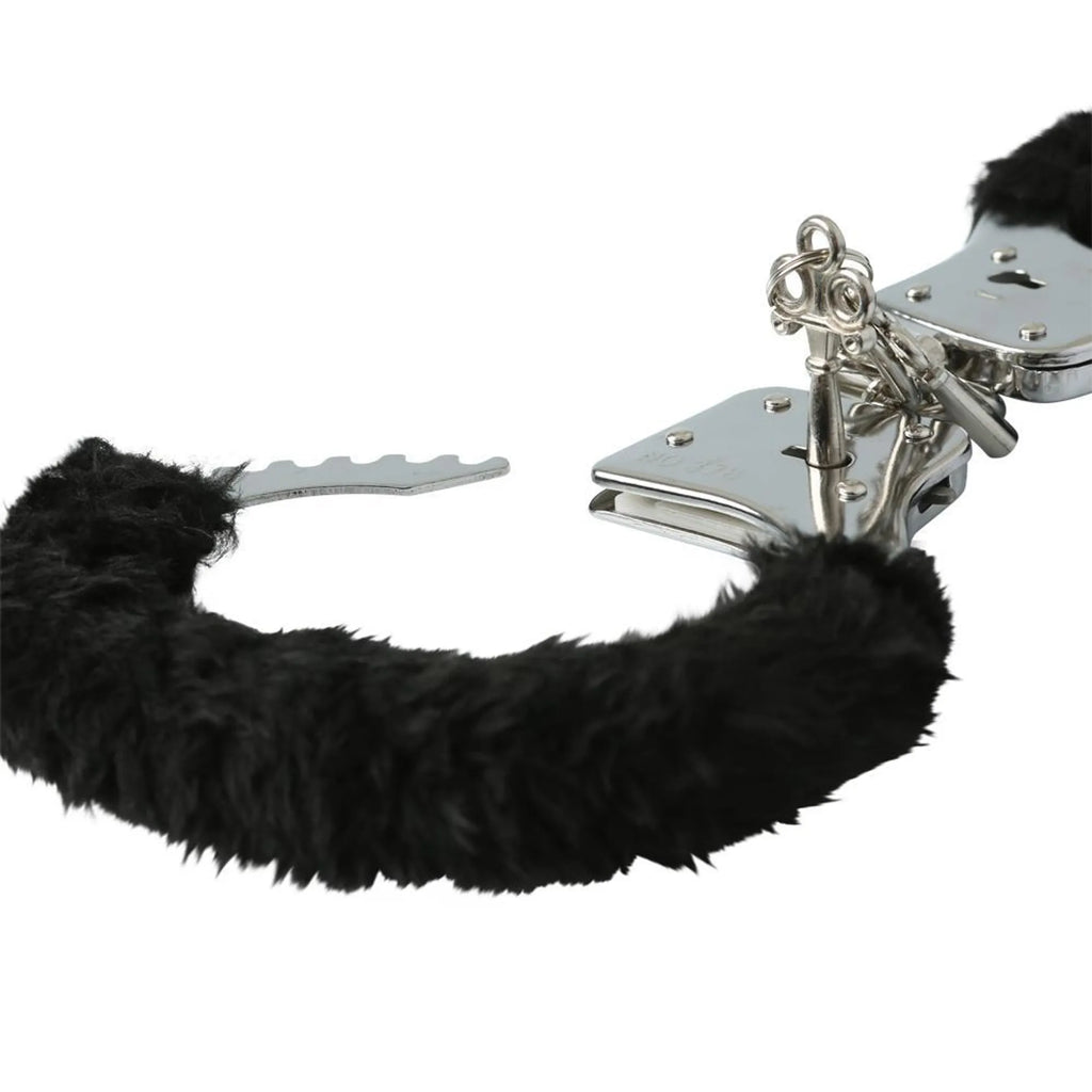 Furry Handcuffs - Black