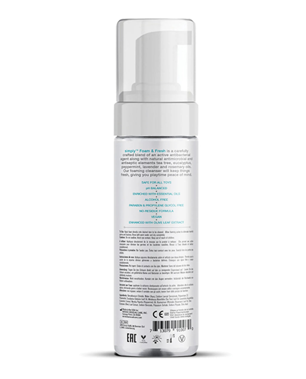 Simply Foam & Fresh Antibacterial Toy Cleaner - 7oz
