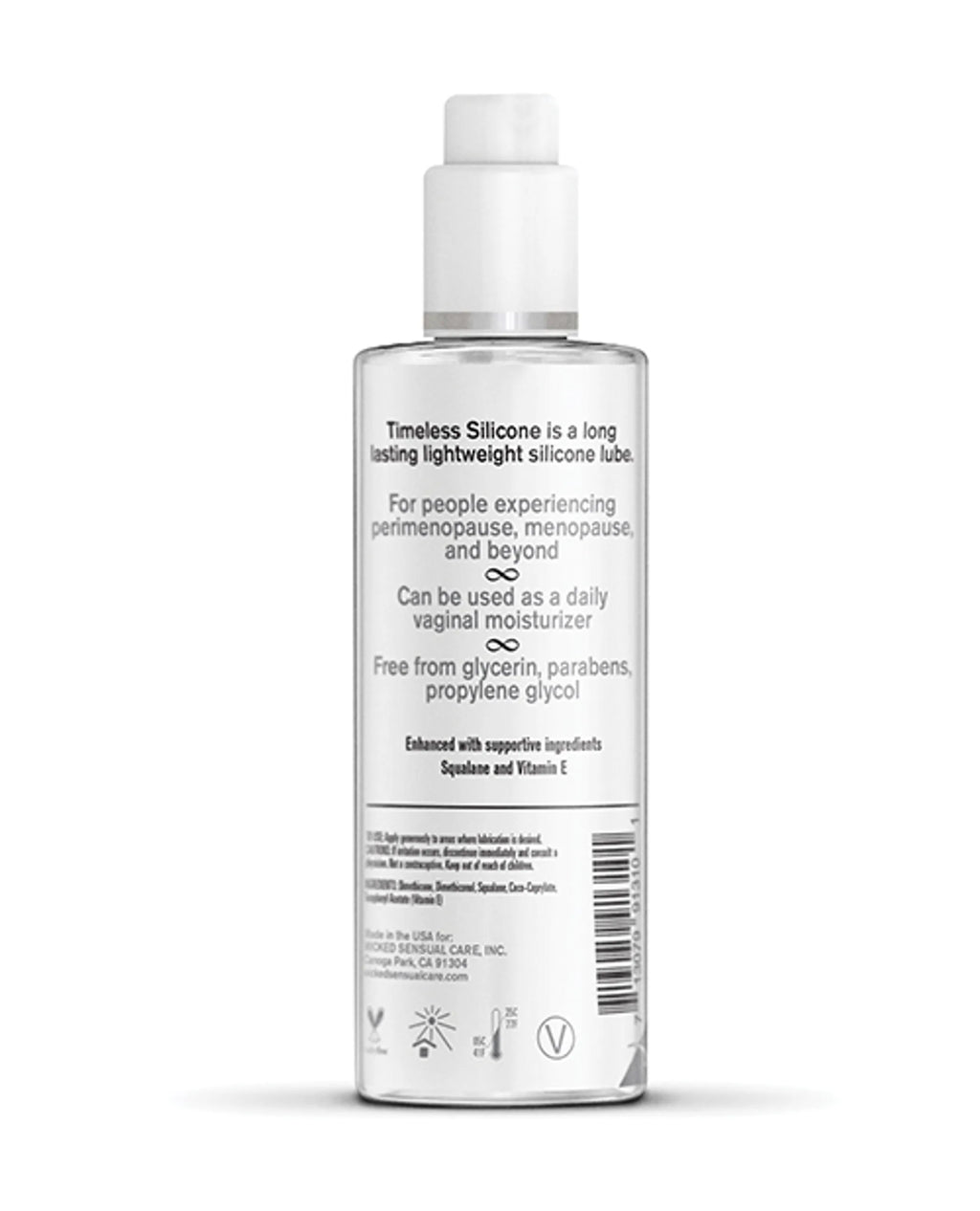 Timeless Silicone Long-lasting Personal Lubricant - 4oz