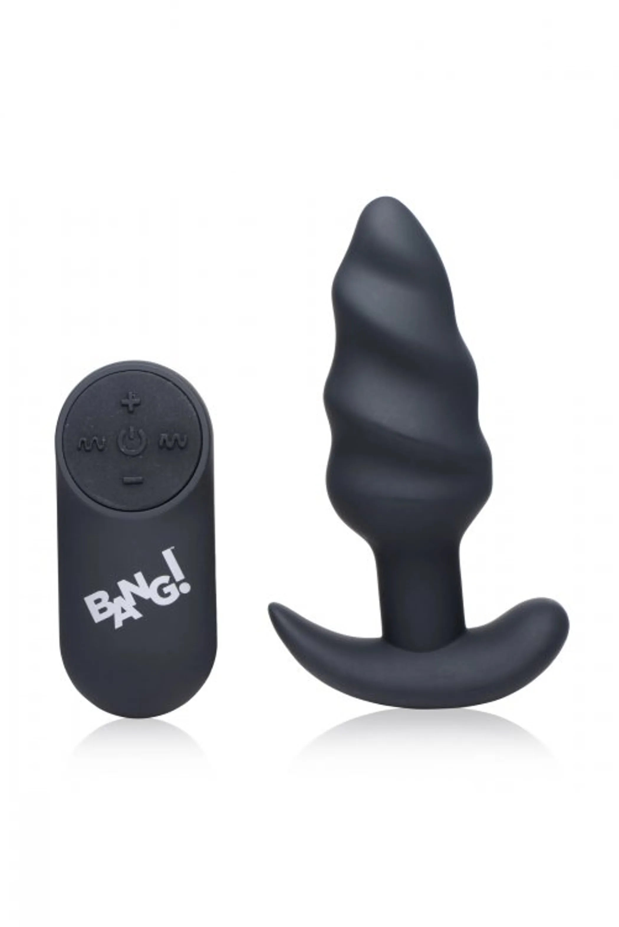 Remote Control Swirl Plug - Black